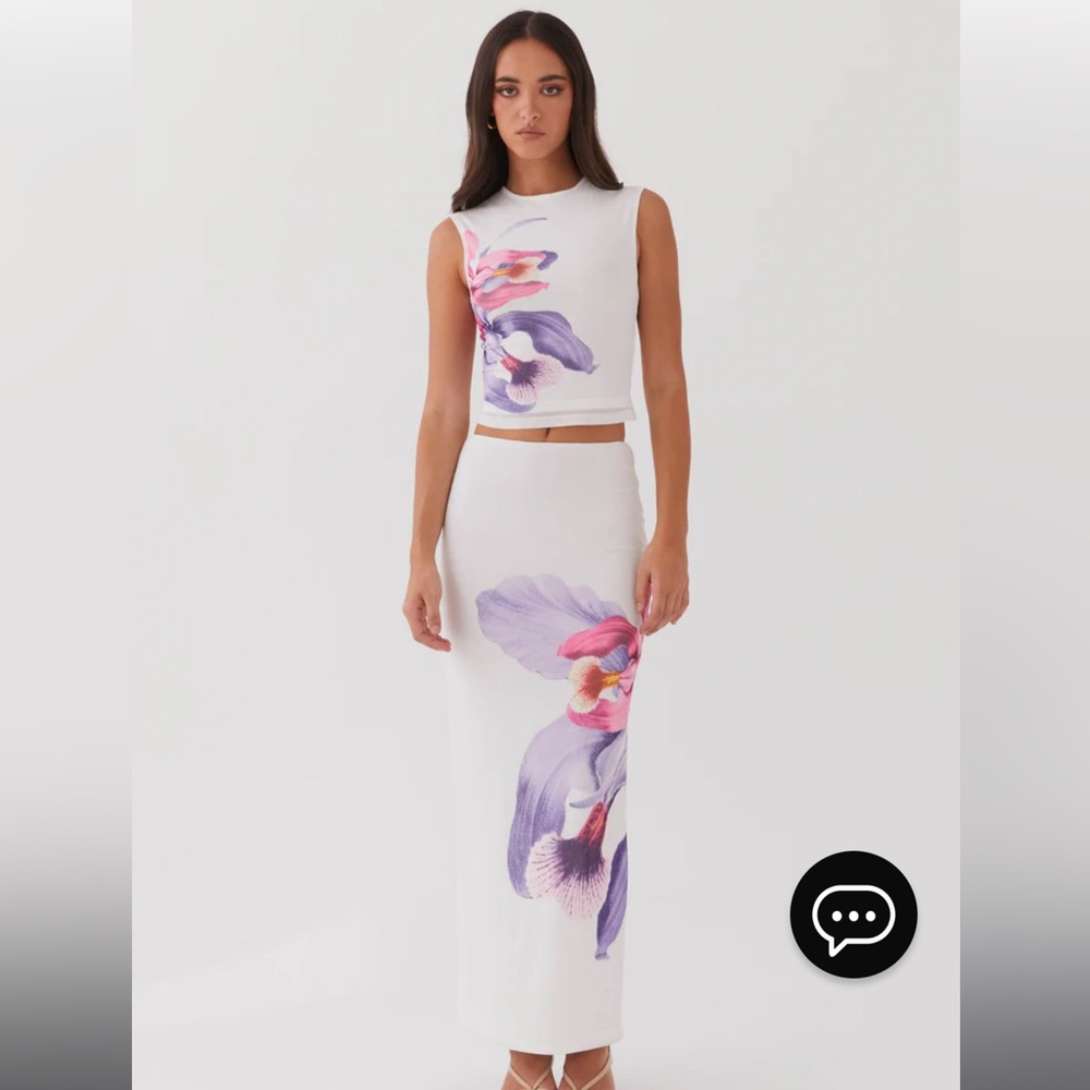 Peppermayo top and skirt set